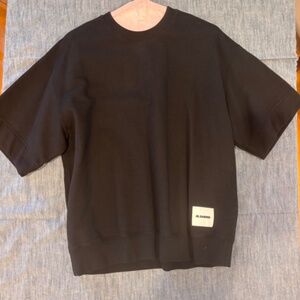 men's short sleeve jil sander sweatshirt